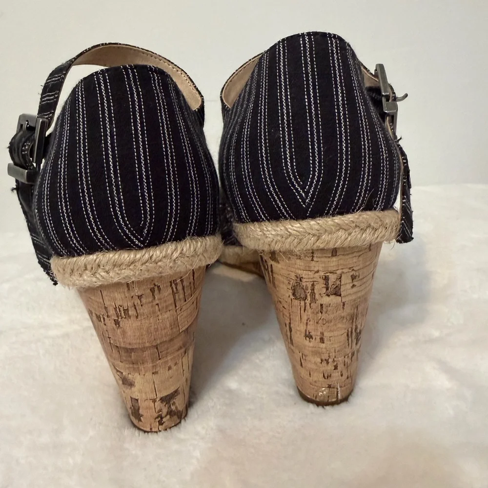 LifeStride Size 8.5 Cork Heels